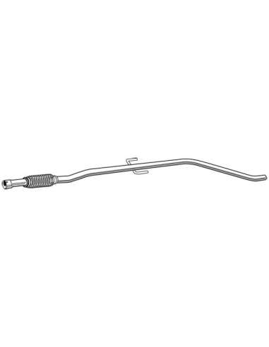 Tubo de escape Walker 10478 - OPEL CORSA D 1.3 07/06 --
