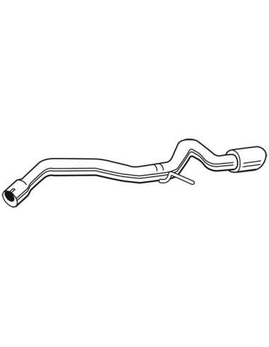 Tubo de escape Walker 10485 - MERCEDES A160 / A180 2.0 CDI