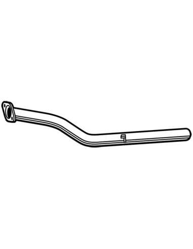 Tubo de escape Walker 10499 - RENAULT CLIO III 10/2005 -- F