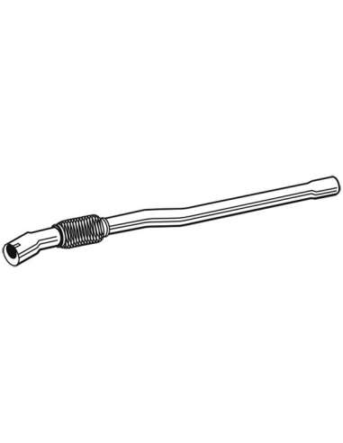 Tubo de escape Walker 10504 - OP/VH Astra 1248 cc, 66 kw