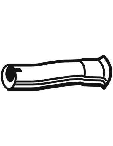 Tubo de escape Walker 10514 - PE Repair Pipe for 21597
