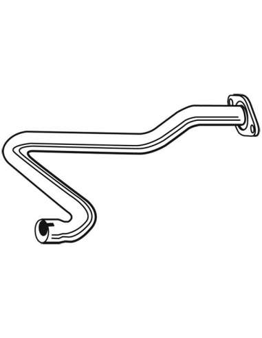 Tubo de escape Walker 10520 - MAZDA 626 2.0 Repair Pipe