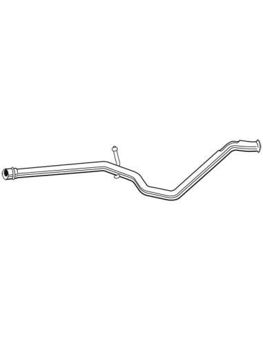 Tubo de escape Walker 10538 - CITROEN C4 Grand Picasso