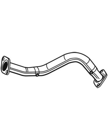 Tubo de escape Walker 10546 - OPEL AGILA / SUZUKI SPLASH 1.