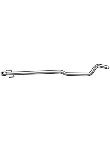 Tubo de escape Walker 10547 - OPEL Astra 1.7 CDTi 03/04-- I