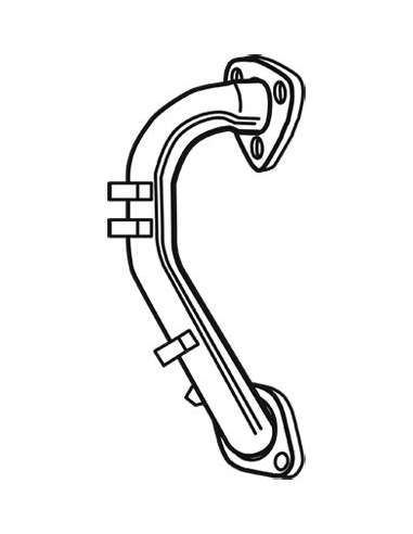 Tubo de escape Walker 10552 - MINI Mini One 1.4 - 04/03-09/