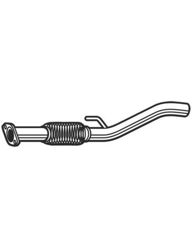 Tubo de escape Walker 10569 - FIAT DOBLO 1.4 05/2005 FP