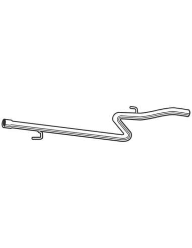 Tubo de escape Walker 10570 - FIAT DOBLO 1.4 05/2005 FP