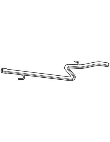 Tubo de escape Walker 10571 - FIAT DOBLO 1.4 05/2005 FP