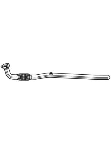 Tubo de escape Walker 10583 - OPEL MERIVA 1,6 01/03 -