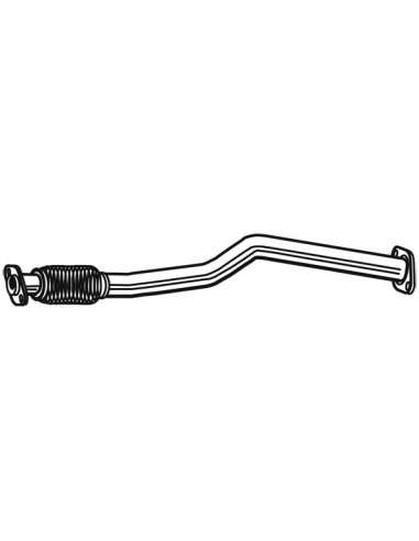 Tubo de escape Walker 10590 - NISSAN QASHQAI 2.0