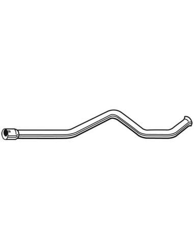 Tubo de escape Walker 10594 - RENAULT LAGUNA 2.0D 10/2007--