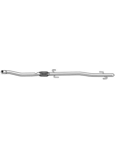 Tubo de escape Walker 10603 - FIAT PANDA 1.3 12/03 - 12/12