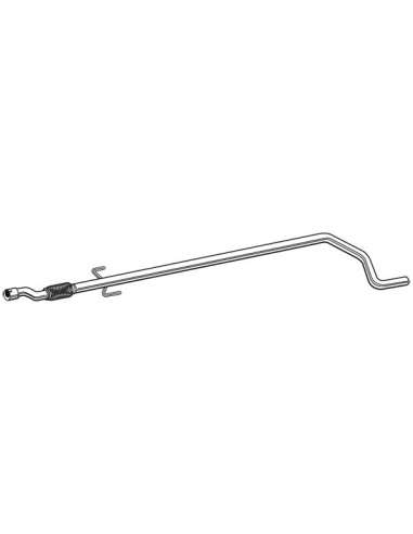 Tubo de escape Walker 10609 - FIAT GRANDE PUNTO / PUNTO EVO