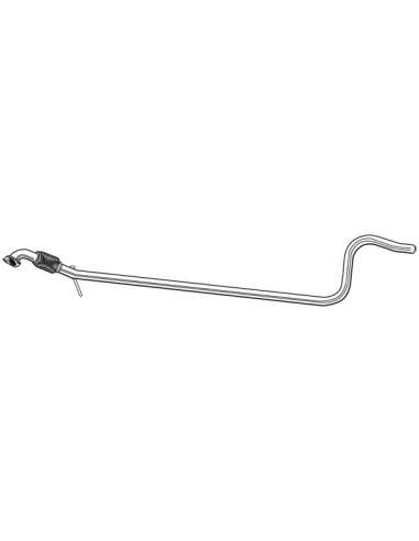 Tubo de escape Walker 10618 - FORD FIESTA 1.2 / 1.4 08/08 -