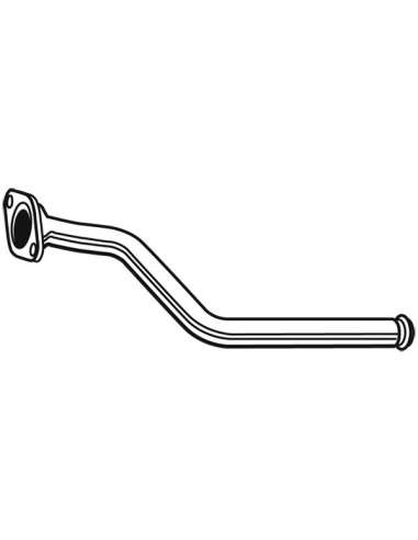 Tubo de escape Walker 10636 - RENAULT CLIO/TWINGO/WIND 1.2-