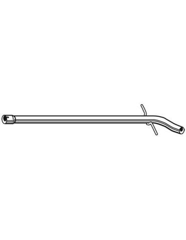 Tubo de escape Walker 10638 - SKODA ROOMSTER 1.2 05/06-01/0