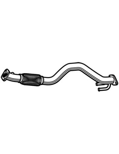 Tubo de escape Walker 10642 - VW GOLF 1.2/1.4 TSI 07/2007-