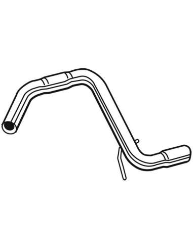 Tubo de escape Walker 10660 - VW GOLF PLUS 1.6D 02/2009-- R