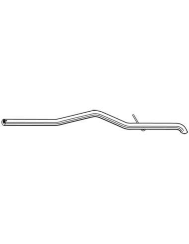 Tubo de escape Walker 10673 - FORD TRANSIT TAILPIPE