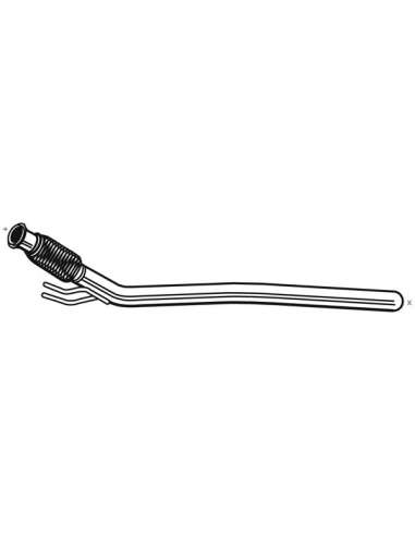 Tubo de escape Walker 10697 - VW TRANSPORTER 2.5D 04/03 - 1