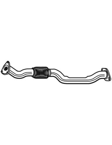 Tubo de escape Walker 10701 - FIAT STILO 1.9 JTD 66-110KW 1