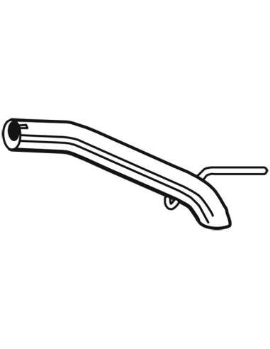 Tubo de escape Walker 10708 - GM ASTRA HB 1.7 CDTI 12/09--
