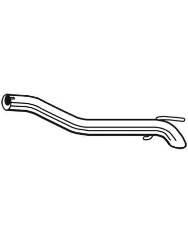 Tubo de escape Walker 10719 - GM ASTRA/VAUXH. SDN 1.7CDTI 6