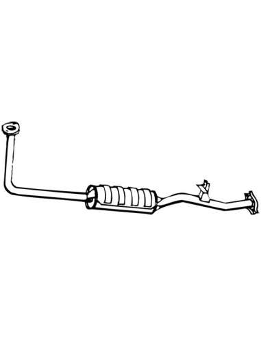 Silenciador posterior Walker 13295 - SUZUKI SJ 413 4x4 1324cc SWB