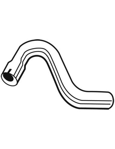 Tubo de escape Walker 13364 - VOLVO 740/760/940 2.0/2.3 01/