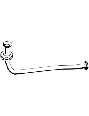 Tubo de escape Walker 13656 - RENAULT R19 TS/GTS/TSE 10/88-