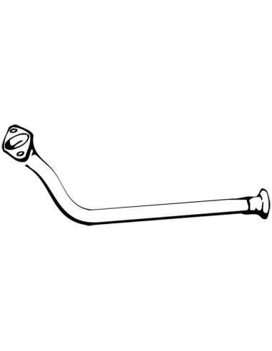 Tubo de escape Walker 13681 - PEUGEOT 405 GLD/GRD Turbo 3/8