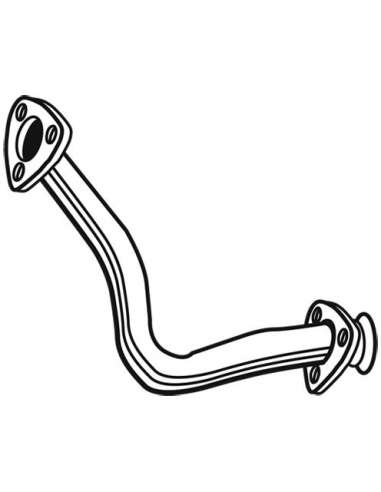 Tubo de escape Walker 14192 - AUDI 80/90 1.6D 40kW 2/87- FP