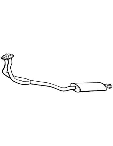 silenciador del medio Walker 14569 - BMW 318i 1.8 9/87-
