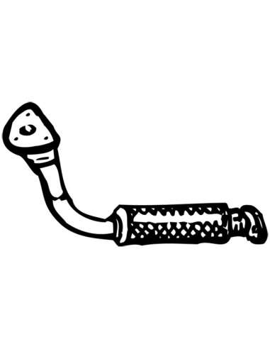 Tubo de escape Walker 15042 - MAZDA 323 1,8 GTI 10/89-