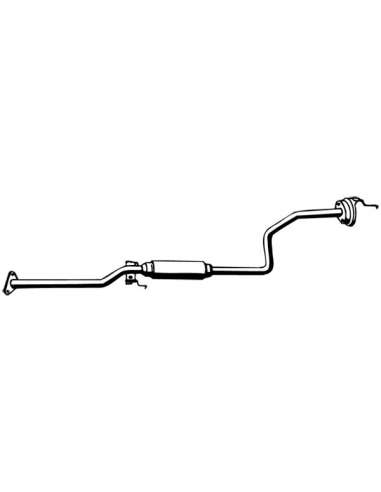 silenciador del medio Walker 15144 - ROVER 216/416 GTi / HONDA Con