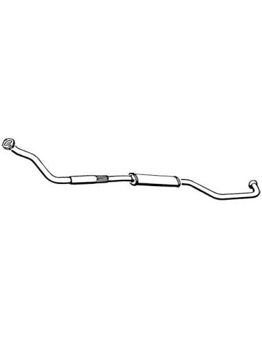 Silenciador posterior Walker 15435 - CITROEN XM 2.1 diesel 5/89- F