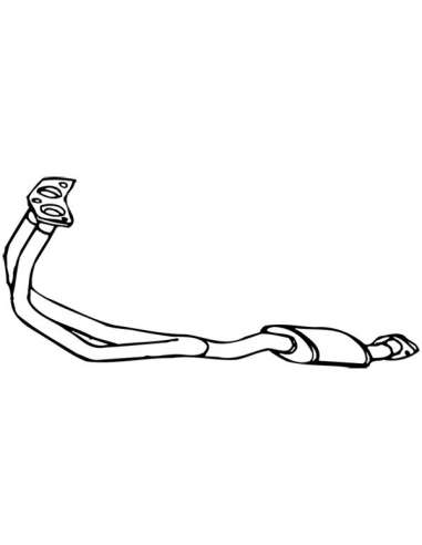 Silenciador posterior Walker 16124 - FORD Escort 91 1600 Estate/Or