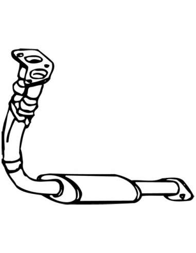 Silenciador posterior Walker 16141 - FORD Escort 1.8D 09/90-08/96
