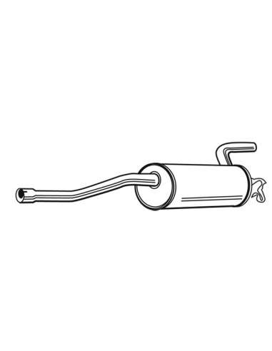 Silenciador posterior Walker 16256 - ALFA ROMEO 33 1500/1700 1/90-