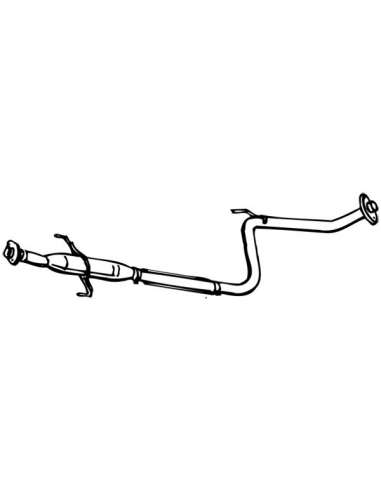 silenciador del medio Walker 16720 - TOYOTA Corolla 1.3 Kat 8/89-