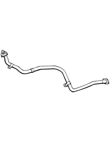 Tubo de escape Walker 16771 - TOYOTA HiLux 2.4 Diesel 8/88-