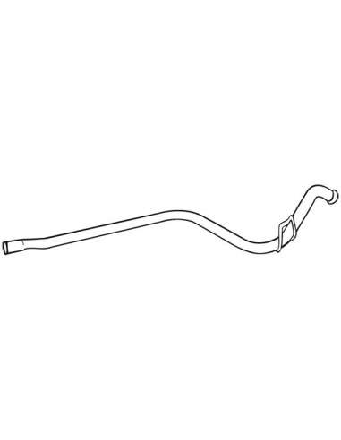 Tubo de escape Walker 17238 - RENAULT R 5 TS/TL 1.4 Kat 6/8