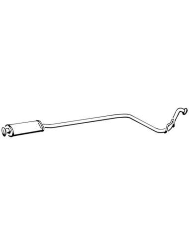 Silenciador posterior Walker 17271 - RENAULT Express 1.2 9/91-
