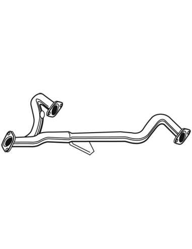 Tubo de escape Walker 17450 - VOLKSWAGEN Transporter/Syncro