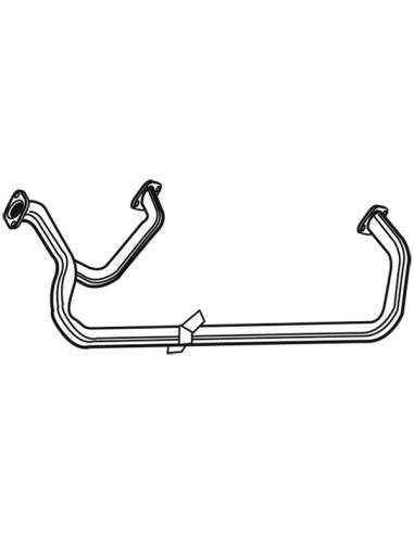 Tubo de escape Walker 17452 - VOLKSWAGEN Transporter/Syncro