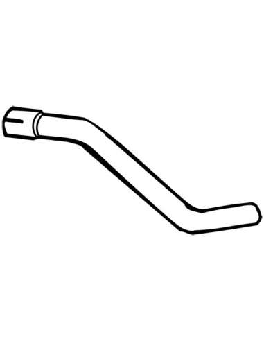 Tubo de escape Walker 17651 - MERCEDES 207,208,209,210,308,