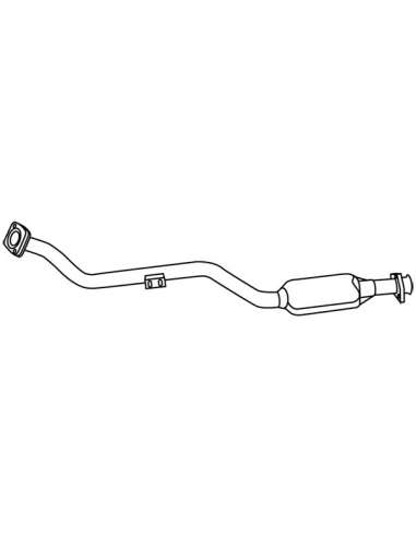 Silenciador posterior Walker 19517 - MERCEDES C 250D