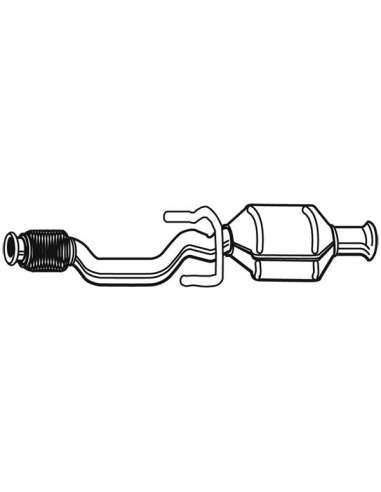 silenciador del medio Walker 23387 - PEUGEOT 407 1.6 / 81KW 04/04-