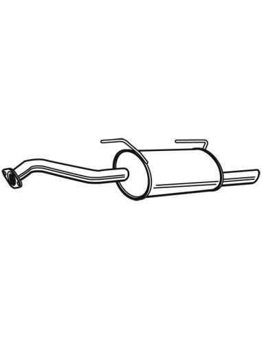 Silenciador posterior Walker 23521 - Nissan Micra 1,2i 07/2010 --